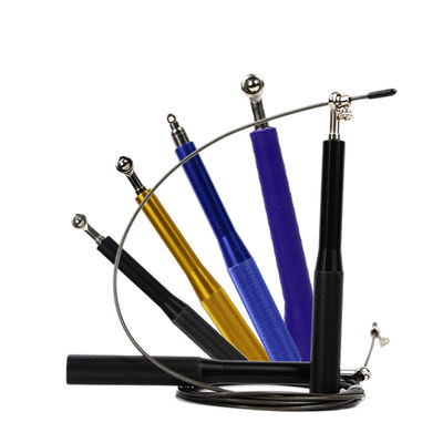 Скачки стального провода PVC Rohs веревочка Multicolor прыгая с набором винта