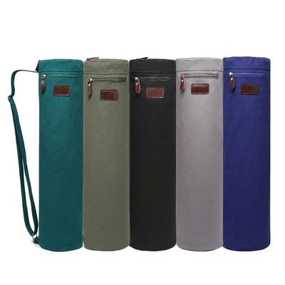 цвет сумки циновки йоги моды молнии холста хлопка 70×14cm регулярный