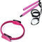 кольцо йоги 94cm пурпурное розовое Pilates с тазобедренной Адвокатурой Pilates тренера мышцы