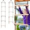 Лестница веревочки Multi спорт рангов деревянная для игры деятельности при детей взбираясь